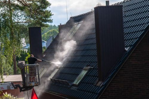 Cleaning Roof